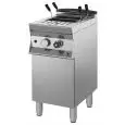 GAS-NUDELKOCHER - Mod 7DDQH1 - 1 Nudelbecken 28 Liter - Produktmaße in cm (B x T x H): 40 x 70 x 85/90