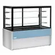 Heiße Vitrine – Mod KRISTALL HOT – Belüftet heiß – Temperatur °C +30/+90 – Displayoberflächentiefe: 60 cm
