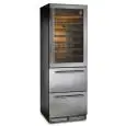 Weinkühlschrank Bizone mit kapazität Lt 425 und temperaturen +2° / +20 ° C / 0° / +15 ° C Klimaitalia DW 190 SILVER