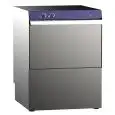 Gläserspülmaschine - mechanische Bedienung - Edelstahl AISI  - Mod. G 35 GEM - max. Einschubhöhe: 22 cm - viereckiger Korb: 35 x 35 cm - Spülzyklus 120" - Dosierer für Klarspülmittel - Produktmaße (B x T x H): 41,5 x  46,5 x  59,5