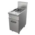 GAS-FRITTEUSE - LINIE EASY - Mod. G7JUM1V13 - 1 Frittierbecken: 13 Liter Öl - Leistung: 11,2 kW - Produktmaße in cm (BxTxH): 40 x 70 x 85 - EG-Norm