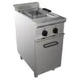 ELEKTRO-FRITTEUSE - LINIE EASY - Mod. G7JYM1V13 - 1 Frittierbecken (13 Liter) Öl - Leistung: 12 kW - Produktmaße in cm (BxTxH): 40 x 70 x 85 - EG-Norm