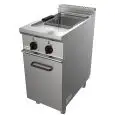 ELEKTRO-FRITTEUSE - LINIE EASY - Mod. G7JYM1V17 - 1 Frittierbecken (17 Liter) Öl - Leistung: 16,5 kW - Produktmaße in cm (BxTxH): 40 x 70 x 85 - EG-Norm