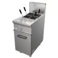 GAS-NUDELKOCHER - Mod. G7MUI1V40 - 1 Becken (28 Liter) - 1 neutraler Unterbau mit Tür - Leistung: 11 kW - Produktmaße in cm (BxTxH): 40 x 70 x 85 - EG-Norm