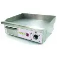 ELEKTRO-GRILLPLATTE-TISCHGERÄT - Mod EG548 - Glatte Oberfläche - LEISTUNG 3 kW - Kochfläche cm B 55,2 x T 36,6 - EINPHASEN-Stromversorgung