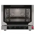 Elektrischer Umluftofen mit Dampf und Grill für die Gastronomie 4 Tabletts Tecnoeka EKF4113NGRILL