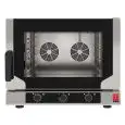 Elektrischer kombinierter Konvektions- und Dampfofen für die Gastronomie 4 Tabletts Tecnoeka EKF411NALUD