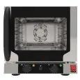 Elektrischer Konvektions- und Dampfofen für Gastronomie, Bäckerei und Konditorei 4 Tabletts Tecnoeka EKF412NALU