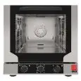 Elektrischer Multifunktions-Konvektionsofen für Gastronomie, Bäckerei und Konditorei 4 Tabletts Tecnoeka EKF423NM