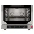 Elektrischer Umluftofen mit Dampf und Grill für Bäckerei und Konditorei 4 Tabletts Tecnoeka EKF4643NGRILL
