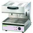 SALAMANDER - Mod EMH450S - EINPHASE - Leistung kW 2,8 - Abmessungen der Grillfläche in cm B43 x T33
