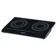 INDUKTIONSKOCHFELD - Mod ET350G - Glaskeramik-Kochfeld - Einphasige Versorgung 230V/1N/50Hz - Leistung kW 1,8 + kW 1,7