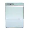 Gläserspülmaschine - Edelstahl AISI 304 - Mod EVA40 - Mit Laugenpumpe - max Einschubhöhe 27,6 cm - Korbmaße (B x T): 40 x 40 cm - Spüldauer  60-120-180-240-600" - Klarspüler- und Reinigungsmittelspender - Produktmaße in cm (B x T x H): 48 x 51,7 x 69,6