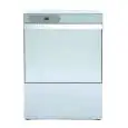 Geschirrspülmaschine - professionelle Ausführung - Edelstahl AISI 304 - Mod EVA50 - Mit Laugenpumpe - max Einschubhöhe cm 35,5 - Korbmaße (B x T): 50 x 50 cm - Spüldauer 60-120-180-240-600" - Klarspüler- und Reinigungsmittelspender - Produktmaße in cm (B 