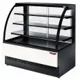 NEUTRALE VITRINE (NICHT GEKÜHLT) - MOD. EVO_NE - KLAPPBARE FRONTSCHEIBE UND SCHIEBETÜREN AN DER RÜCKSEITE MIT DOPPELVERGLASUNG - SEITENSCHEIBEN MIT DOPPELVERGLASUNG - 3 GLAS-ABLAGEN MIT BELEUCHTUNG - CE ZEICHEN - TIEFE DER AUSLAGEFLÄCHE: 66 CM