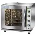 GAS KONVEKTIONSOFEN - Mod FN423M - Für die Gastronomie - Edelstahlstruktur - Kapazität für 4 GN 2/3 Bleche (cm 35,4x32,5) - Leistung 4000 W - Abmessungen cm B 62 x T 64,5 x H 61,5