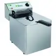 ELEKTRO - FRITTEUSE - Mod. FR8 - Fassungsvermögen: 8 Liter öl - Einphasiger Anschluss - CE-Kennzeichnung