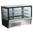 ARBEITSPLATTE GEKÜHLTE VITRINE MIT GITTERN +3° + 8° - Modell G-HTR125F