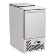 KÜHL-SALADETTE AUS EDELSTAHL AISI 304 - Mod. G-S400 - STATISCHE KÜHLUNG - GASTRONORM 1/1 (53 x 32,5 cm) - 1 KÜHLTÜR - TEMPERATUR: +2°/+8°C - Abmessungen in cm (B x T x H): 43,5 x 70 x 87