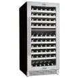 Weinkühlschrank belüftete mit temperatur von +5 bis +12 °C und von +12 bis +20 °C Forcar G-VI120D
