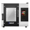 GAS KOMBI-BACKOFEN MIT HEISSLUFT UND DAMPF, TOUCH-BEDIENUNG - Cod. GOURMET 5TG MASTER PRO - GEEIGNET FÜR GASTRONOMIEBETRIEBE - Kapazität: 5 GN 1/1 Bleche (32,5x53 cm) - Leistung: 8 kW - einphasiger Anschluss: 230 V 50/60 Hz - max.Temperatur: 270°C  - kata