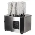 GLÄSERPOLIERMASCHINEN - MOD. IR8N - ANZ. 8 DREHBÜRSTEN - PRODUKTMAßE (BxTxH) cm 46 x 38 x 55