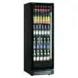 Kühlvitrine für Getränke mit kapazität Lt 360 und temperaturen von 0 bis +10 °C Klimaitalia ICOOL 401 BLK