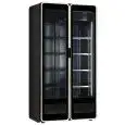 Kühlvitrine für Getränke mit kapazität Lt 1200 und temperaturen von -1 bis +4 °C Klimaitalia LUNA 1270 BLACK
