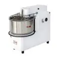 SPIRAL-TEIGKNETMASCHINE - aufklappbares Rührwerk und abnehmbarer KesselL - Mod. MVTE 30 - Anschlusswert: 400V - Kesselvolumen: 33 L - Teigkapazität: 25 kg - Leistung:  1,3 kW - CE-Kennzeichnung