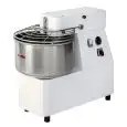 SPIRAL-TEIGKNETMASCHINE - FESTER KOPF - Mod. MDOE 20 -  Anschlusswert: 230V - Kesselvolumen: 22 L - Teigkapazität: 18 kg - Leistung:  0,75 kW - CE-Kennzeichnung