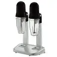 Frappè Mixer - Mod FANO SASSONIA VV - Mit drehzahlgeregeltem Antrieb - 2 Gläser in Tritan lt 0,55 x 2 - Stromversorgung 230V einphasig - Leistung W 100 + 100 - Abmessungen cm B 30 X T 19,5 X H 48,5