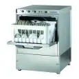Gläserspülmaschine - Edelstahl AISI 304 18/10 - Mod. J 35 - max. Einschubhöhe: 18 cm - Korbmaße (B x T): 35 x 35 cm - Spüldauer: 120