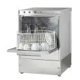 Gläserspülmaschine - Edelstahl AISI 304 18/10 - Mod. J 41 - mit Laugenpumpe - max. Einschubhöhe: 29 cm - runder Korb: ⌀ 41 cm - Spüldauer: 120" - Produktmaße in cm (B x T x H): 47,5 x 50,5 x 71,9