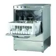 Gläserspülmaschine - Edelstahl AISI 304 18/10 - Mod. J A35 - max. Einschubhöhe: 25 cm - Korbmaße (B x T): 35 x 35 cm - Spüldauer: 120" - Produktmaße in cm (B x T x H): 42,5 x 45,5 x 66,6