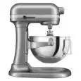 PLANETENMIXER KITCHENAID - Mod K55S Heavy Duty Metallsilber - Metallstruktur - 1 Rührschüssel aus Edelstahl: 5,2 Liter - Leistung: 375 W  - einphasiger Anschluss: 220-240 V - Produktmaße (B x T x H): 28,7 x 37,1 x 41,9