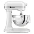 PLANETENMIXER KITCHENAID - Mod K55W Heavy Duty Weiß - Metallstruktur - 1 Rührschüssel aus Edelstahl: 5,2 Liter - Leistung: 375 W  - einphasiger Anschluss: 220-240 V - Produktmaße (B x T x H): 28,7 x 37,1 x 41,9