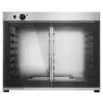 GÄRSCHRANK - MOD LM16T64 - Kapazität für 16 Bleche von 60x40 cm oder GN 1/1 von 53x32,5 cm - Leistung 2 kW - Stromversorgung 230 V 50/60 Hz - Außenabmessungen cm B 99,5 x T 81,1 x 83 H - CE-Norm-konform