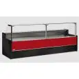 Lebensmittel-kühltheke - Mod MESETAS VC -UMLUFT MIT UNTERBAUKUEHLUNG - Temperaturbereich °C +4/+6 - Tiefe der auslagefläche: 67 cm