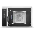 ELEKTRO KOMBI-BACKOFEN MIT HEISSLUFT UND DAMPF UND TOUCH-BEDIENUNG - Cod. MISTRAL 6TTR M14 - GEEIGNET FÜR BÄCKEREIEN UND KONDITOREIEN - UMLUFT - Ofenkapazität: 6 Bleche in den Formaten 60 x 40 cm oder 66 x 46 cm - Leistung: 10 kW - dreiphasiger Anschluss: