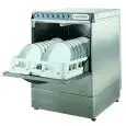 Geschirrspülmaschine - professionelle Ausführung - Edelstahl AISI 304 18/10 - Mod. ELITE 503ABS - mit Laugenpumpe - ABS System hält Druck, Wassermenge und Temperatur konstant - Dreiphasenanschluss - max. Einschubhöhe: 32 cm - Korbmaße (B x T): 50 x 50 cm