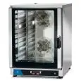 ELEKTRO-KONVEKTIONSOFEN FÜR GASTRONOMIE UND PATISSERIE - MOD. FED 10 DIG - DIGITALES BEDIENFELD - MIT DIREKTER DAMPFEINSPRITZUNG - 9 KOCHPROGRAMME - ANSCHLUSS 400V/3/50Hz DREIPHASIG - LEISTUNG: 12,7 kW - KAPAZITÄT: 10 X (GN 1/1 ; 60X40) - ABMESSUNGEN IN C
