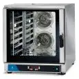 ELEKTRO-KONVEKTIONSOFEN FÜR GASTRONOMIE UND PATISSERIE - MOD. FED 7 DIG - DIGITALES BEDIENFELD - MIT DIREKTER DAMPFEINSPRITZUNG - 9 KOCHPROGRAMME - ANSCHLUSS 400V/3/50Hz DREIPHASIG - LEISTUNG: 10,7 kW - KAPAZITÄT: 7 X (GN 1/1 ; 60X40) - ABMESSUNGEN IN CM 