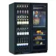 Kühlvitrine für Wein, Wurstwaren und Käse mit kapazität Lt 880 und temperaturen von +0 bis +10 °C und (2x) von 0 bis +20 °C Klimaitalia NORCIA 300 V