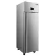 EDELSTAHL-KÜHLSCHRANK - Mod PBF40RS - ENERGIEEFFIZIENZKLASSE A - UMLUFTKÜHLUNG - GASTRONORM 2/1 (65x53 cm) - KAPAZITÄT 552 L - 1 TÜR - TEMPERATUR -2°/+8°C - Produktmaße (BxTxH) cm 71,4 x 83 x 206,5