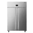 EDELSTAHL-KÜHLSCHRANK / GEFRIERSCHRANK - Mod PBF80FS - ENERGIEEFFIZIENZKLASSE B - UMLUFTKÜHLUNG - GASTRONORM 2/1 (65x53 cm) - KAPAZITÄT 1235 L - 2 TÜREN - TEMPERATUR -17°/-22°C - Produktmaße (BxTxH) cm 137,4 x 83 x 206,5