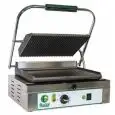 KONTAKTGRILL MIT GUSSEISEN - PLATTE - ELEKTRISCH - Mod. PE 35LN - 1 glatter Grillbereich - Grillfläche in cm: 34 x 23 - Leistung 2200 W - 230V einphasig 50 - 60 Hz - CE-Kennzeichnung