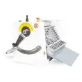 TEIGAUSROLLMASCHINE FÜR KONDITOREIEN - MANUELLE BEDIENUNG - TISCHGERÄT - MOD RO600/150 - OHNE FÖRDERBÄNDER - DREIPHASIGE 400V/3/50Hz STROMVERSORGUNG - CE-NORM