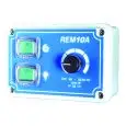 Drehzahlregler, manuell, elektronisch mit Lichtschalter - Länge: 13 cm - Tiefe: 6 cm - Höhe: 8,5 cm