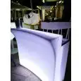 LEUCHTENDER BAR-THEKEN - MOD. ROBINSON LIGHT - FÜR INNEN-/AUSSENBEREICH - STRUKTUR AUS POLYETHYLEN - CE-NORM