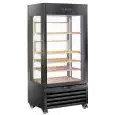 Weinkühlschrank - Mod RV 604BL - Fassungsvermögen n 120 Flaschen - Temperatur +0/+20 °C - Ventilierte Kühlung - Abmessungen cm B 90 x T 65 x 190 H